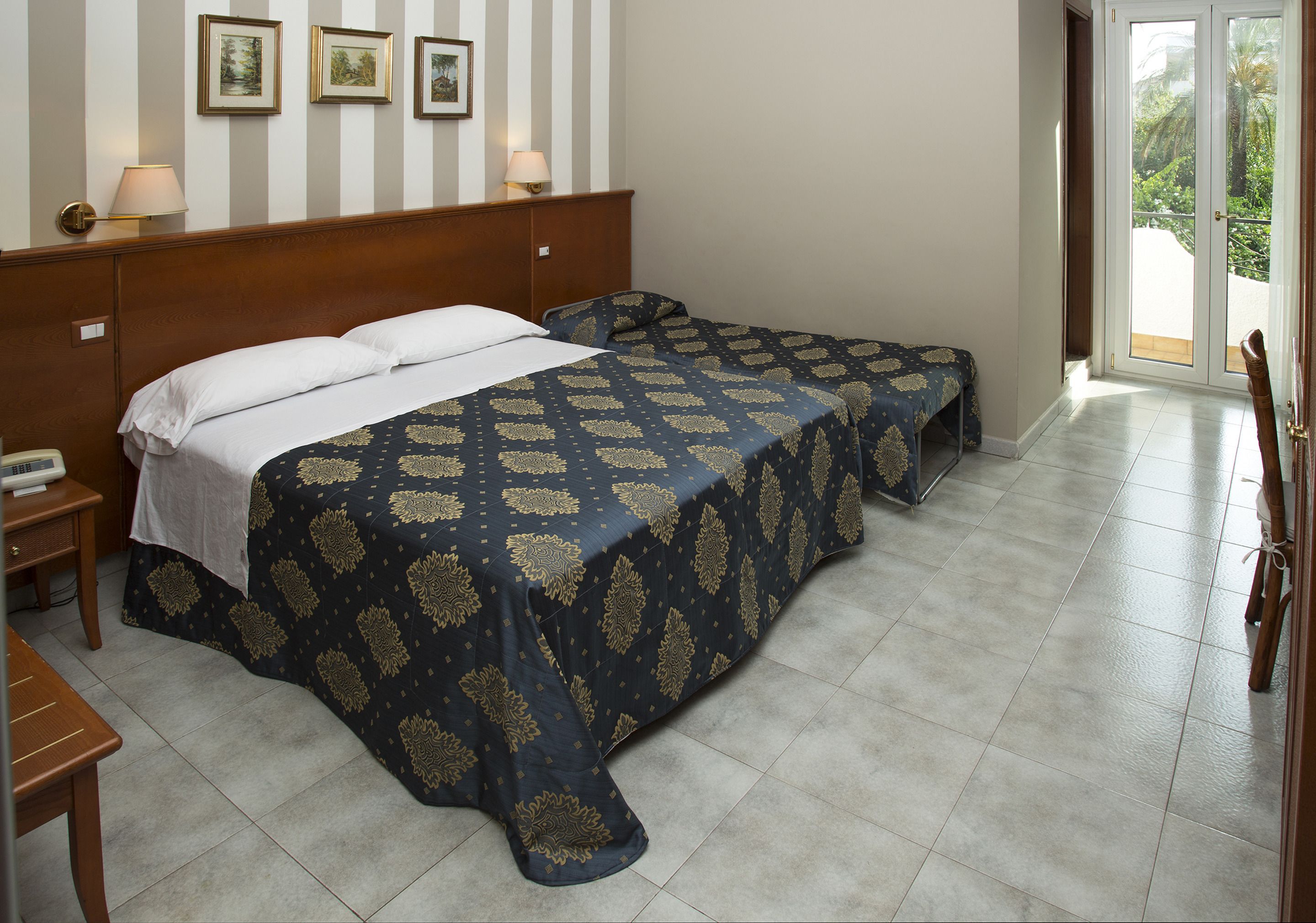 economy triple room | view from room