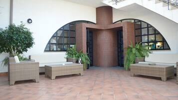 Sitzecke in der Lobby