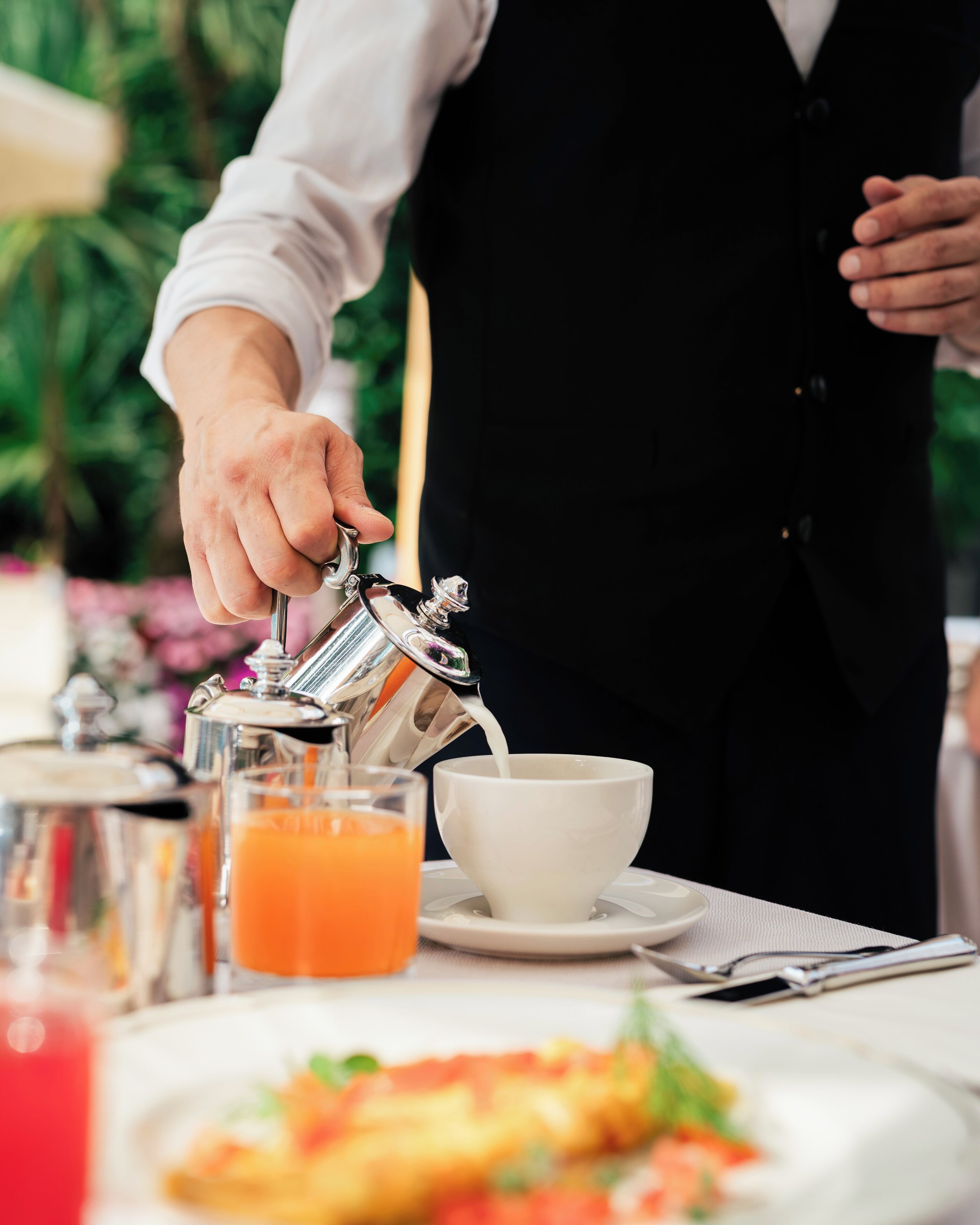Breakfast buffet