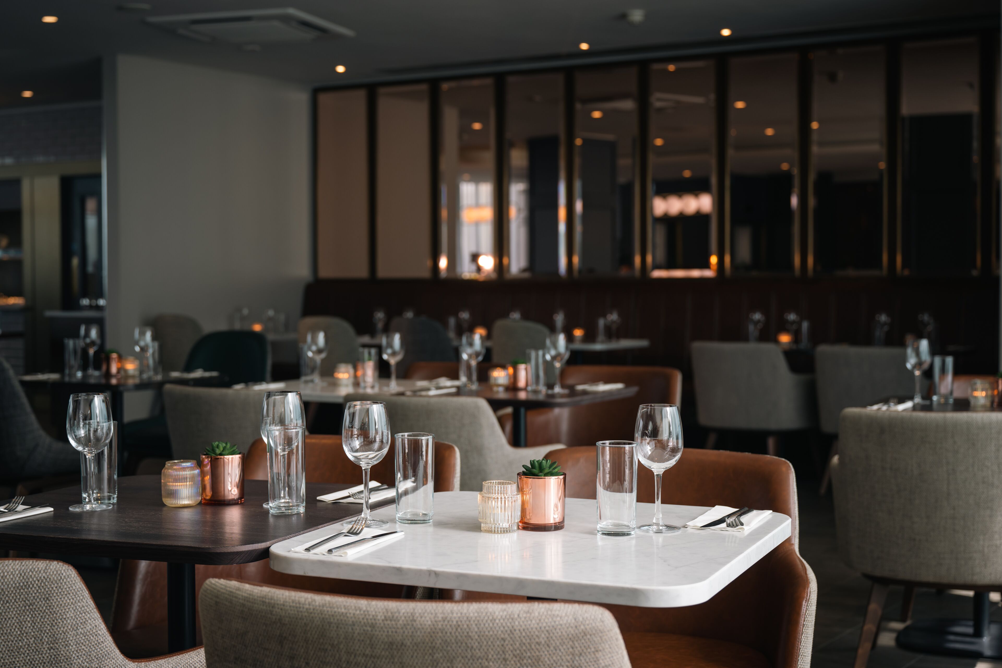 breakfast, lunch and dinner served