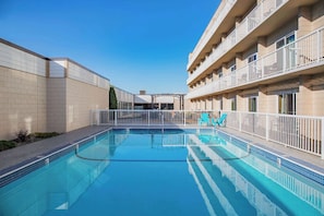 Seasonal outdoor pool