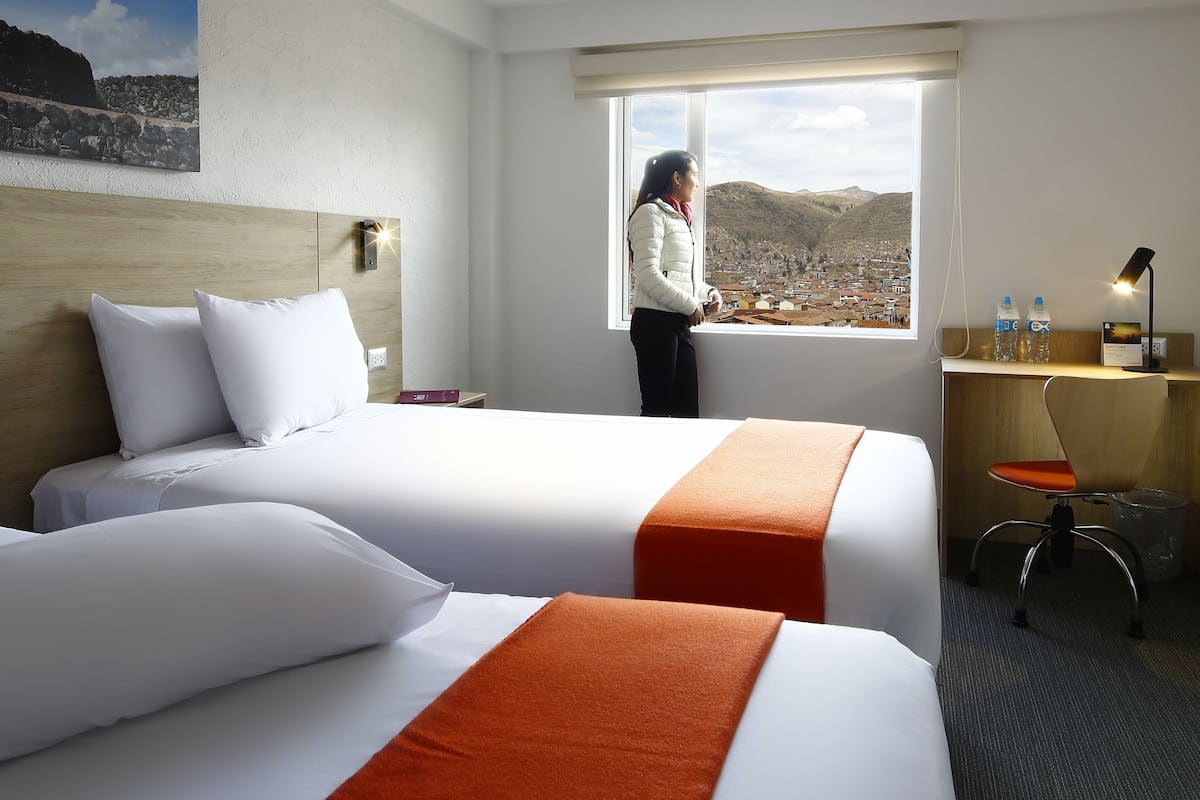 Traditional Room, 2 Twin Beds | View from room