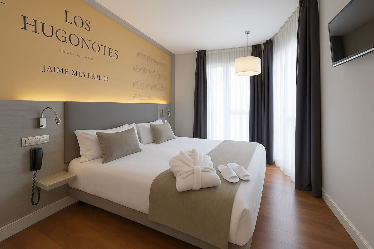 Superior Double Room | Minibar, in-room safe, desk, blackout curtains