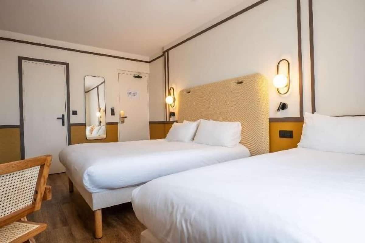 Individually furnished, desk, blackout curtains, soundproofing