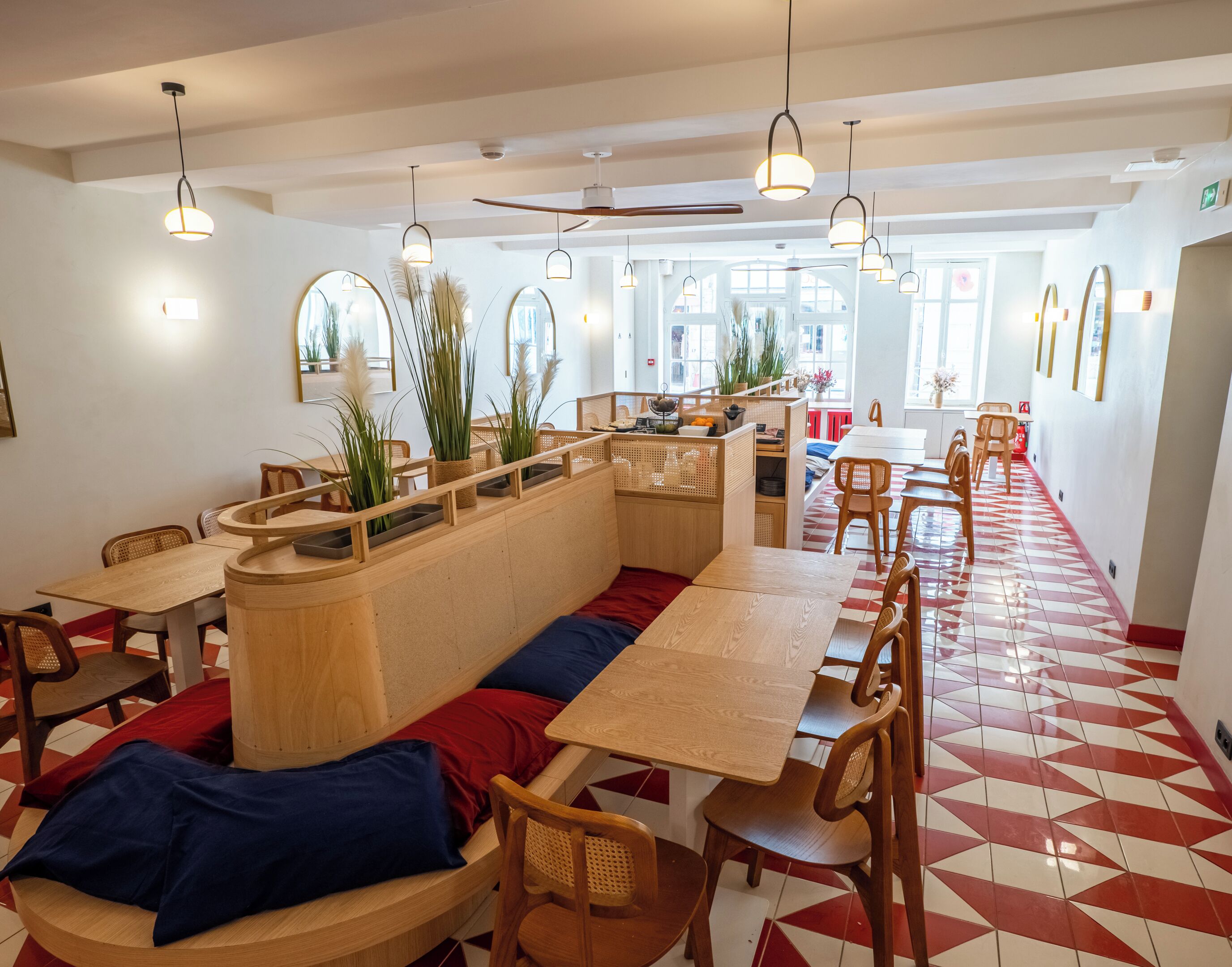 daily buffet breakfast (eur 18.00 per person)