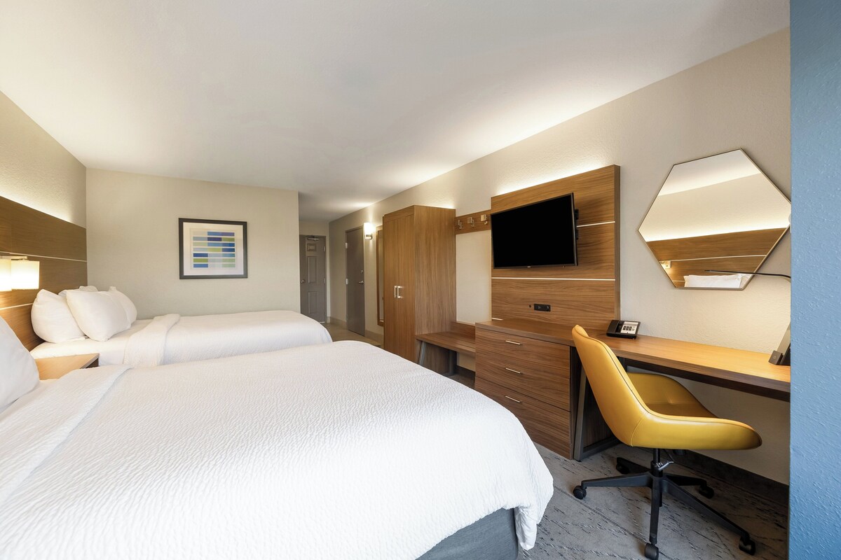 Hypoallergeen beddengoed, pillowtop-bedden, een bureau