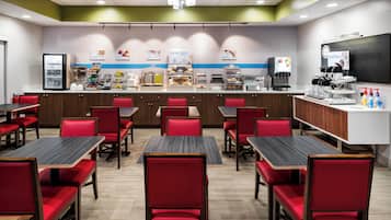 Free buffet breakfast