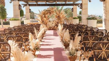 Área para banquetes al aire libre
