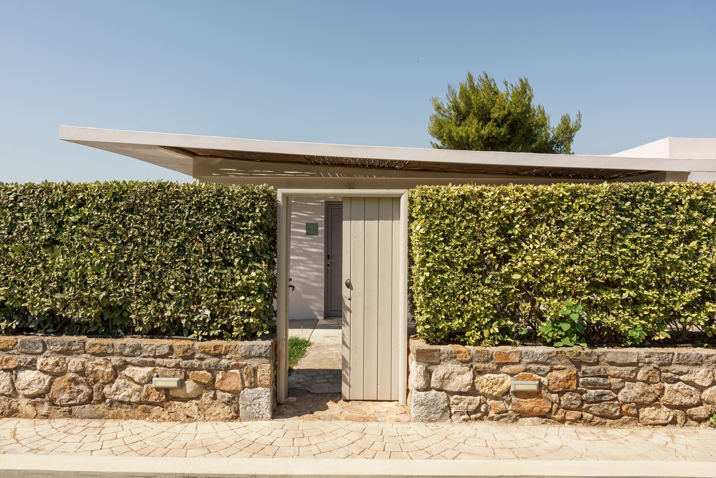 beachfront one bedroom villa emmelia with private pool | 1 bedroom, pillow-top beds, in-room safe, desk