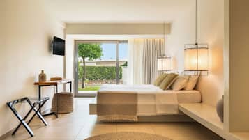 Premium Bungalow Suite with Garden View | 1 多间卧室、加厚床垫、客房内保险箱、办公桌