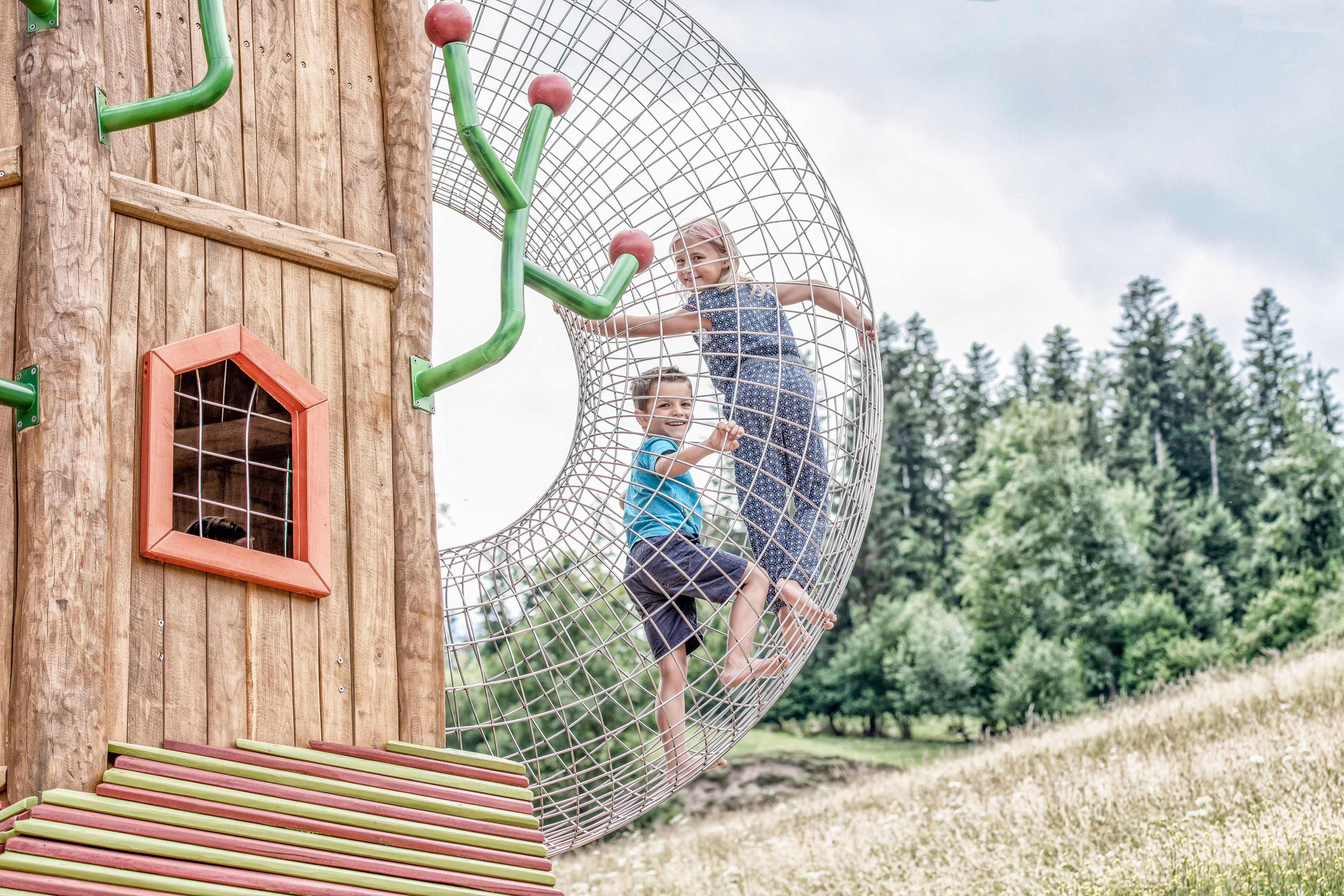 Utendørs lekeområde for barn