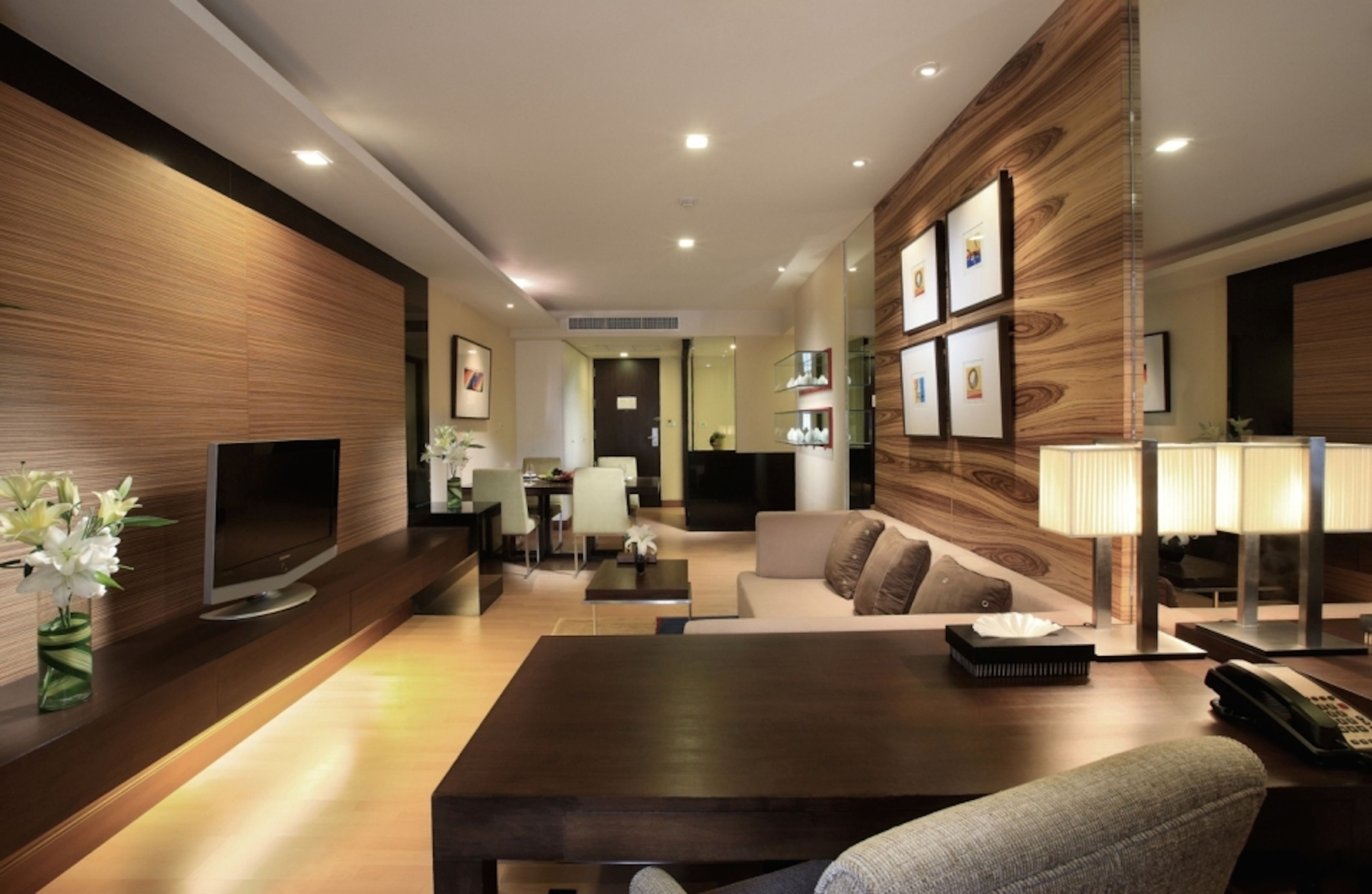 Apartment, 2 Bedrooms | Living room | LCD TV