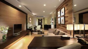 Apartment, 2 Bedrooms | Living room | LCD TV