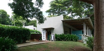 Reception area at Hix Island House