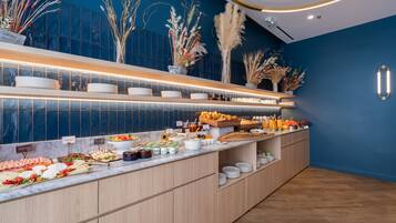 Daily buffet breakfast (EUR 22 per person)