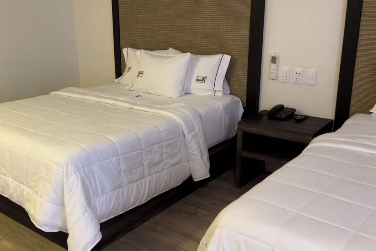Deluxe Double Room | In-room safe, desk, laptop workspace, blackout drapes