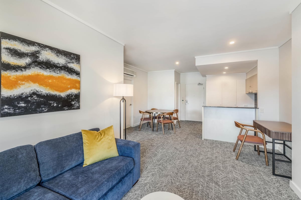 1 habitación, minibar, caja de seguridad en la habitación y escritorio
