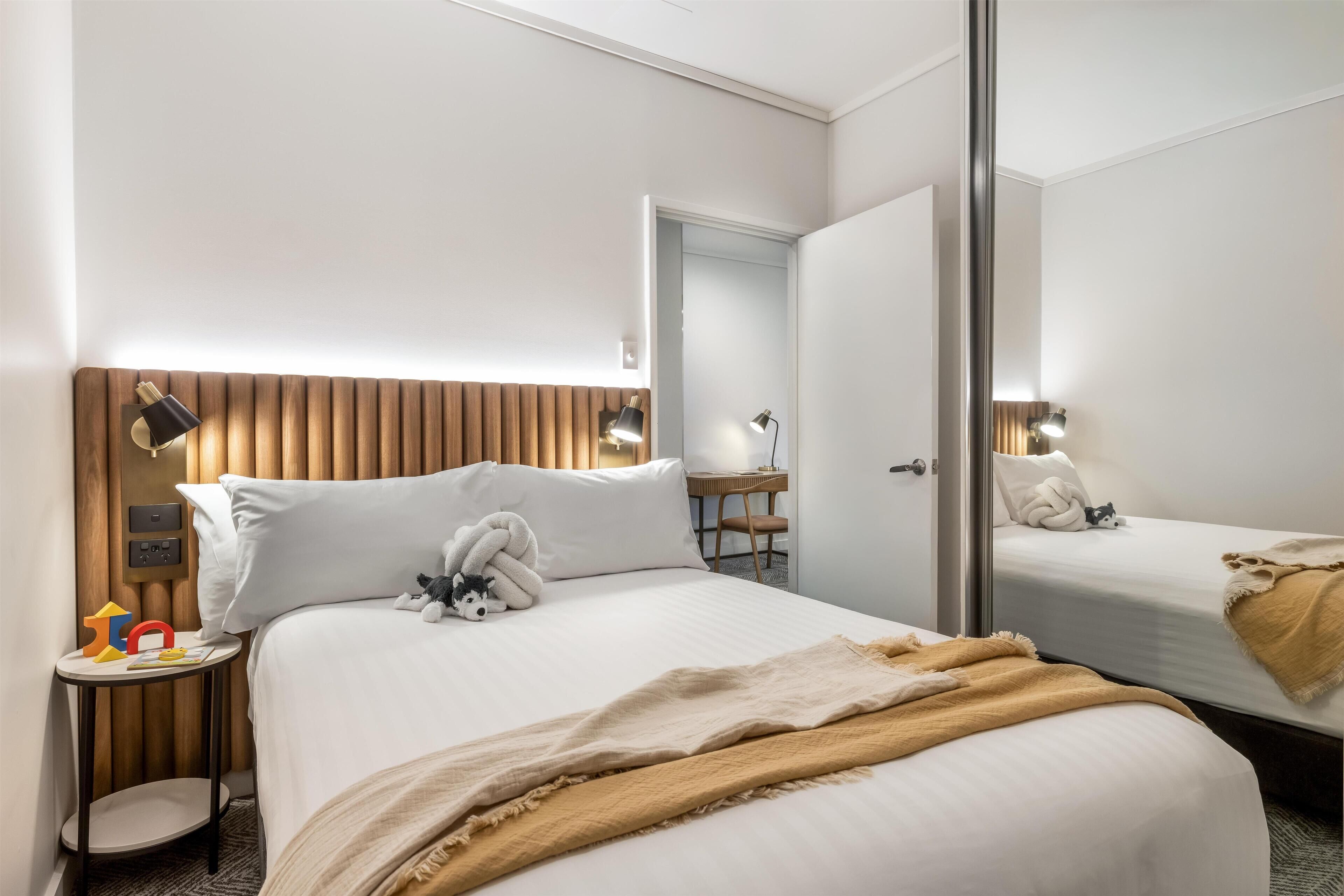 スタンダード アパートメント 2 ベッドルーム | ミニバー、セーフティボックス (室内)、デスク、遮光カーテン