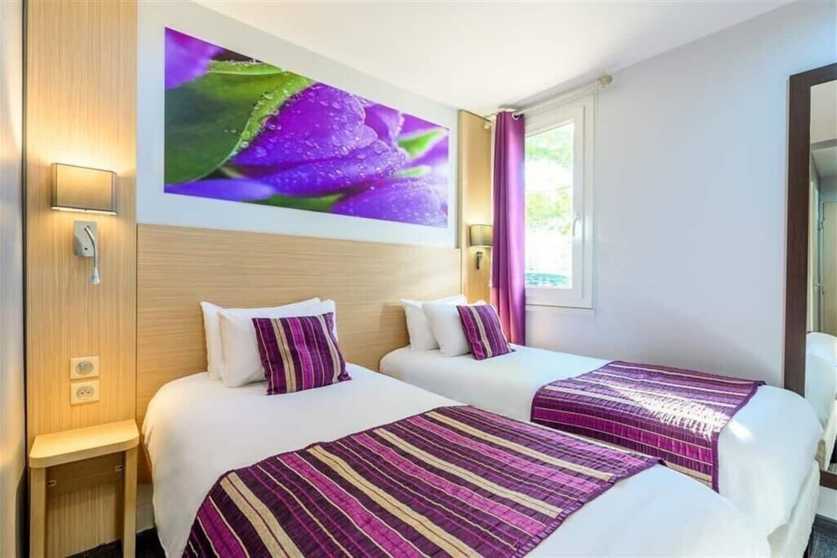 Premium bedding, desk, iron/ironing board (on request), travel cot