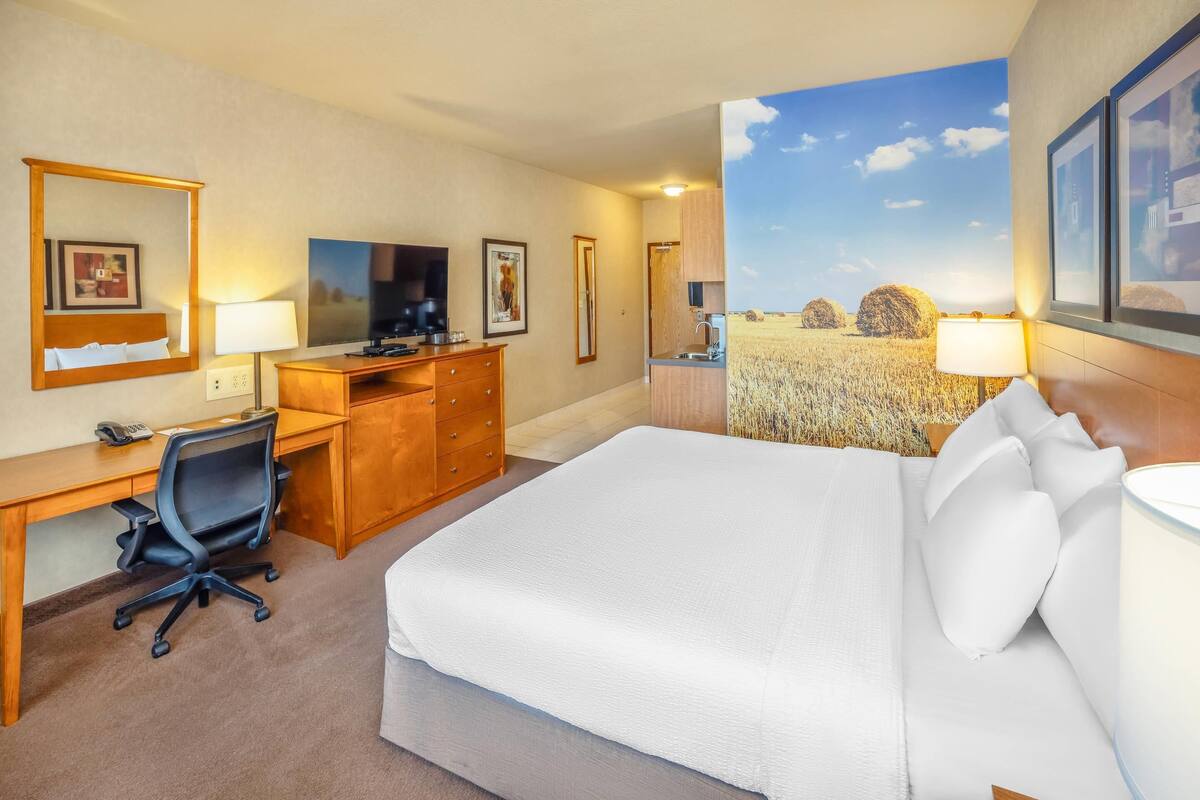 Standard Room, 1 King Bed, Non Smoking | Premium bedding, pillow-top beds, desk, soundproofing