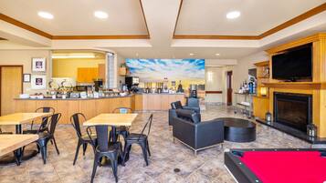 Free daily full breakfast