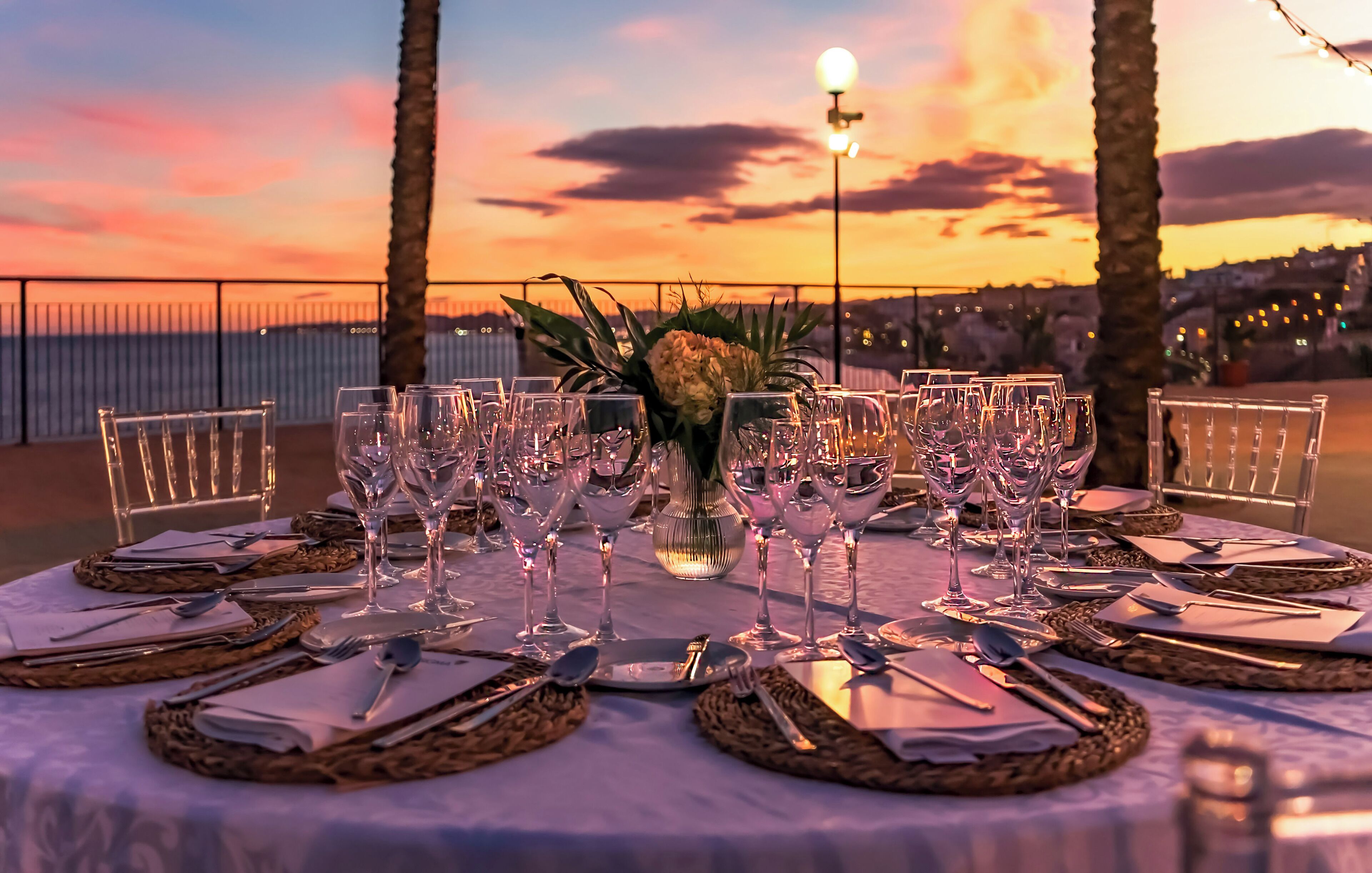 Außenbereich für Hochzeiten