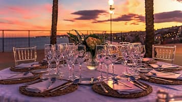 Außenbereich für Hochzeiten