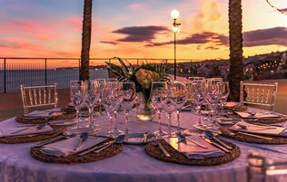 Área de bodas al aire libre