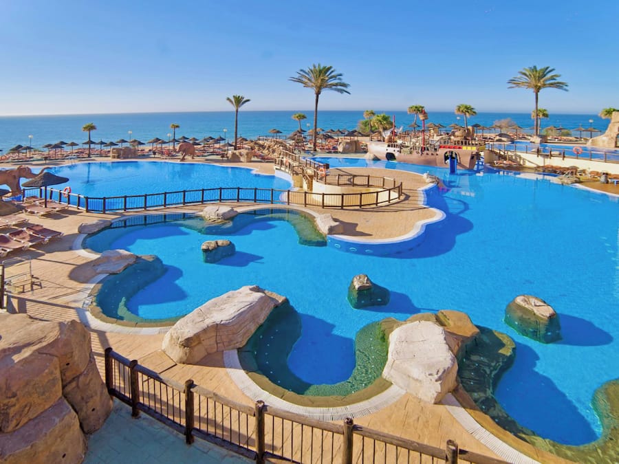 Indoor pool, 2 outdoor pools, open 10:00 AM to 6:00 PM, pool umbrellas