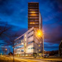 Front of property - evening/night