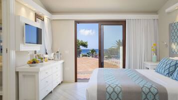 Daunenbettdecken, Minibar, Zimmersafe, Verdunkelungsvorhänge