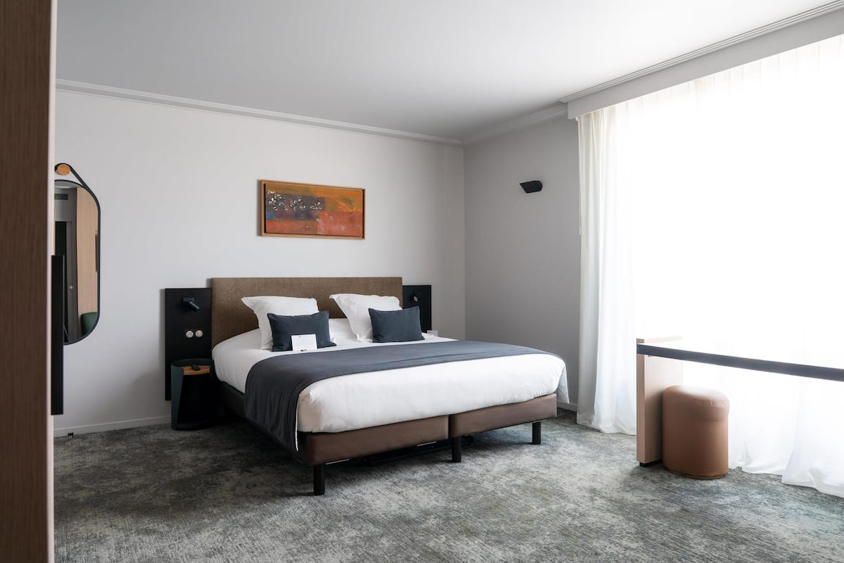 Suite, 1 cama King size, para no fumadores, Terraza | 1 habitación, sábanas de algodón egipcio y ropa de cama de alta calidad