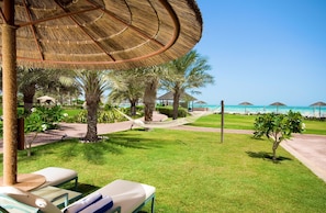 Blick von der Unterkunft