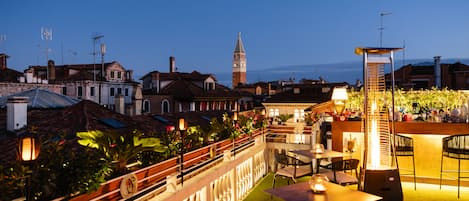 Terrasse sur le toit