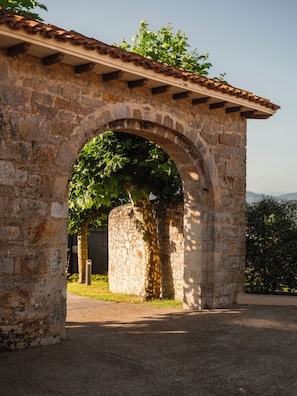 Fachada da propriedade