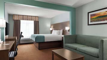 高級寢具、客房內保險箱、書桌、遮光布/窗簾