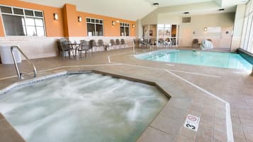 Indoor pool, outdoor pool