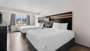 Chambre Double, 2 lits doubles | Fer et planche à repasser, lits pliants/supplémentaires, Wi-Fi gratuit