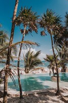 Loft Design, 1 letto king, vista oceano | Vista dalla camera