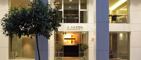 Façade de lâhĂ©bergement