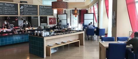 Daily buffet breakfast (KZT 8400 per person)
