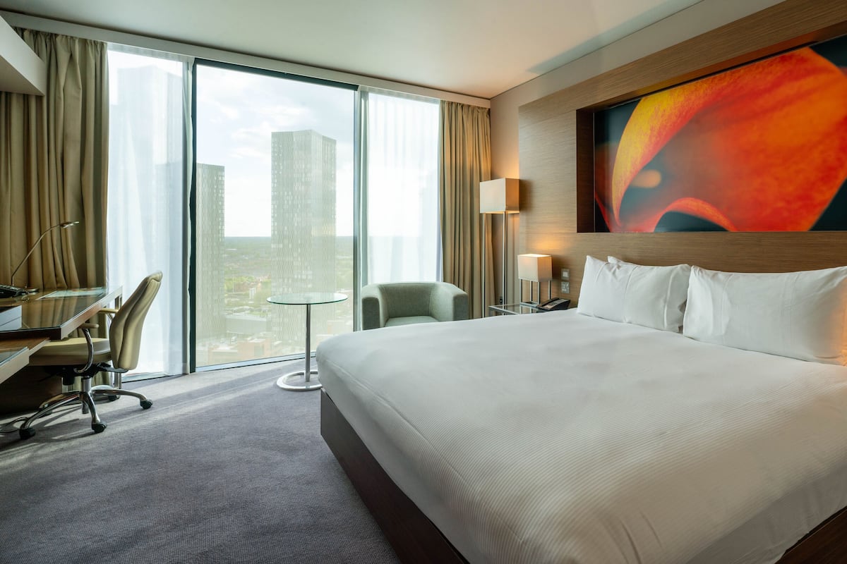 Deluxe Room, 1 King Bed | Premium bedding, in-room safe, iron/ironing board