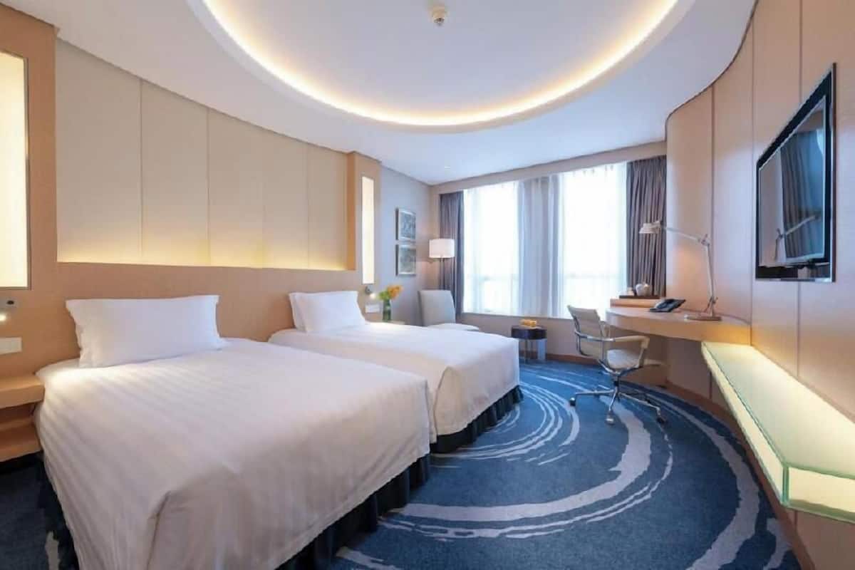 Ropa de cama de alta calidad, edredón y minibar