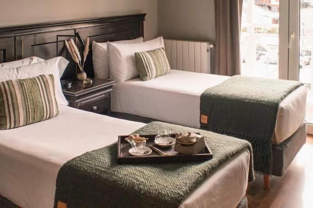 Premium bedding, down comforters, Select Comfort beds, minibar