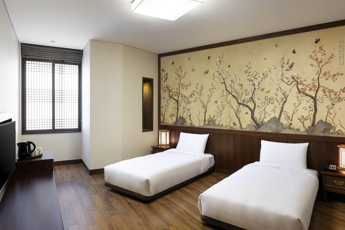 In-room safe, desk, laptop workspace, blackout curtains