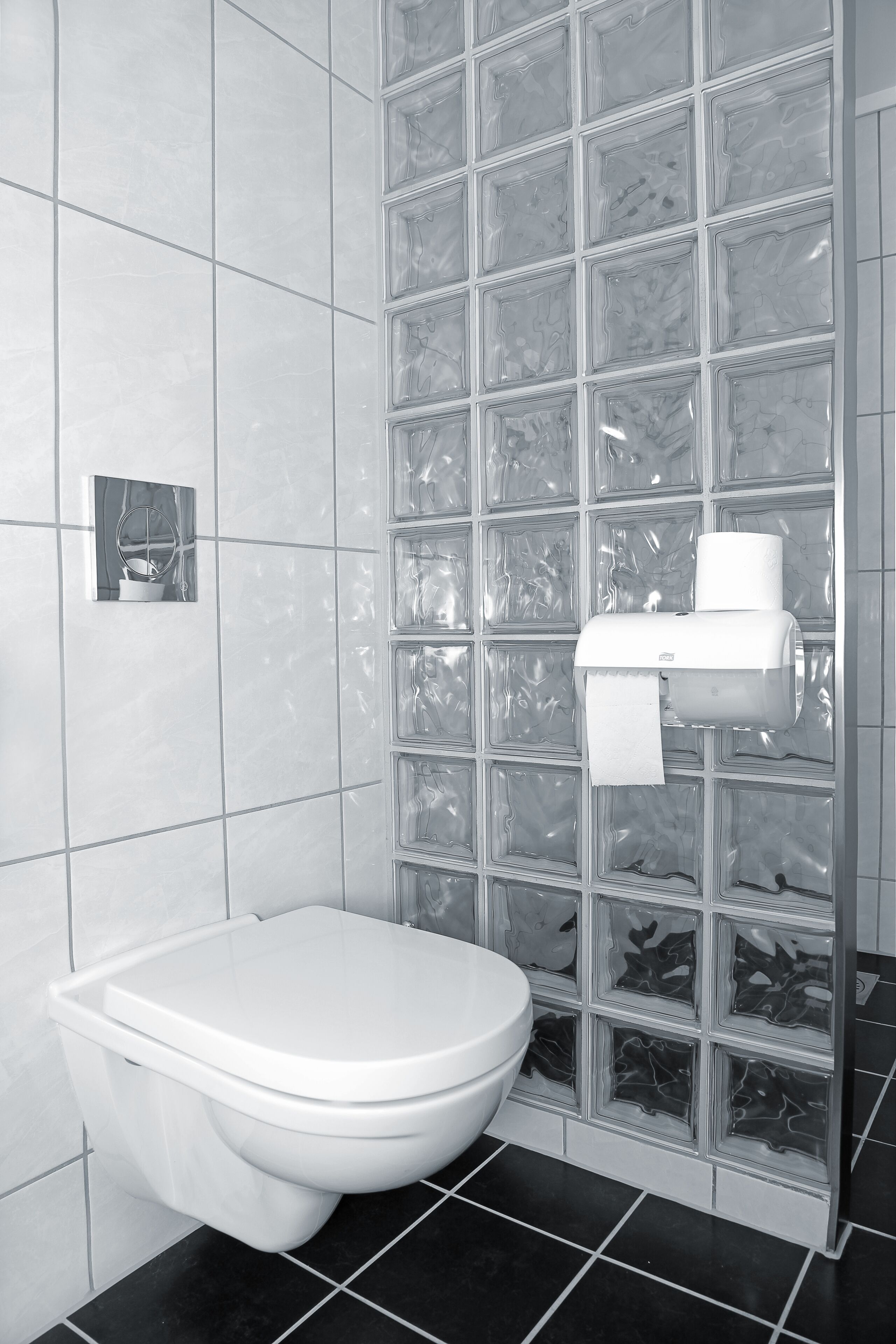 economy single room | bathroom | shower, hair dryer, towels