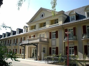 Fachada de la propiedad