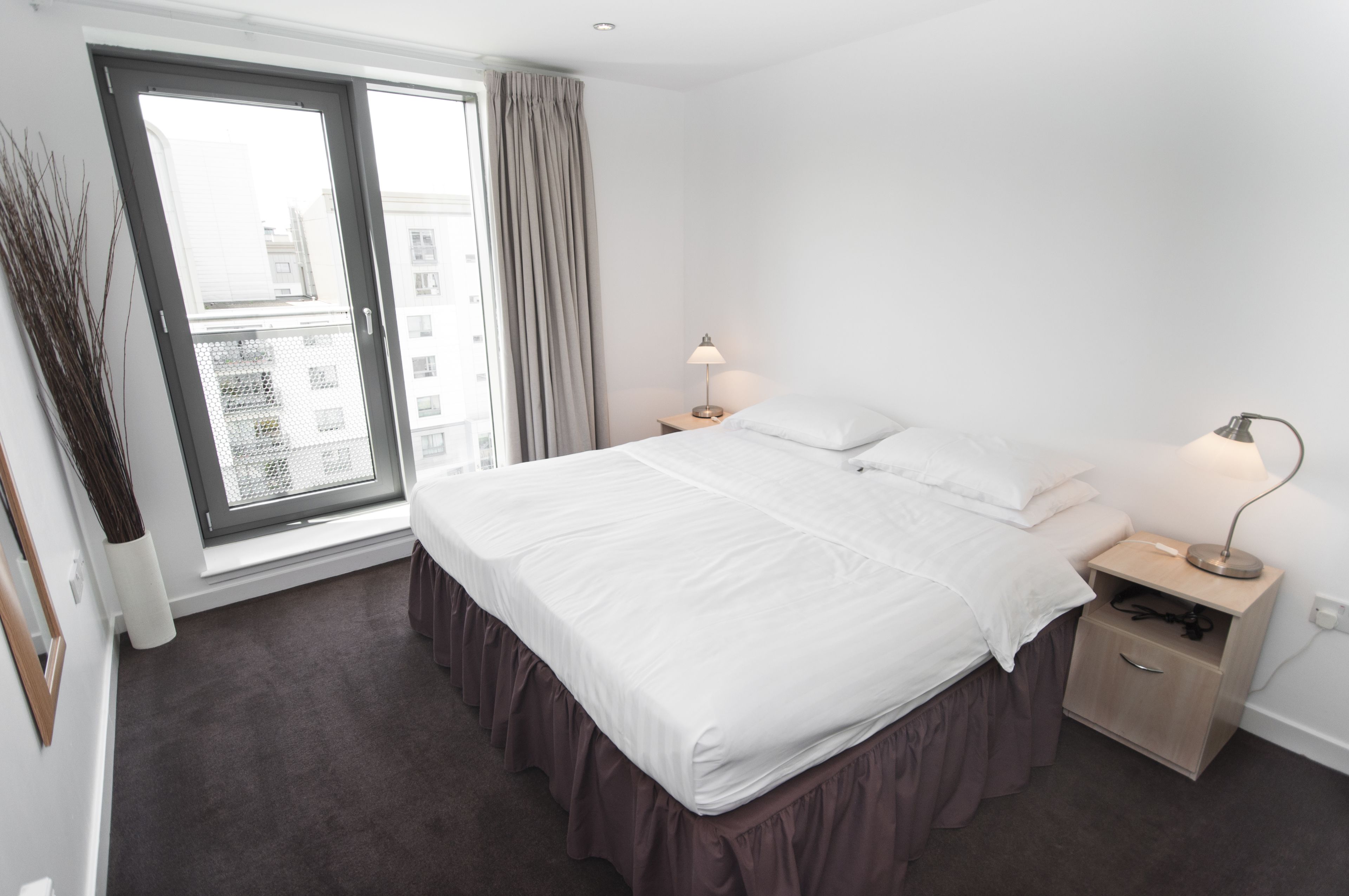 2 bedrooms, individually decorated, individually furnished, desk