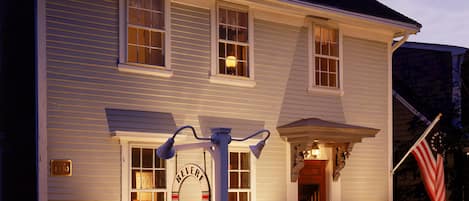 Front of property – evening/night