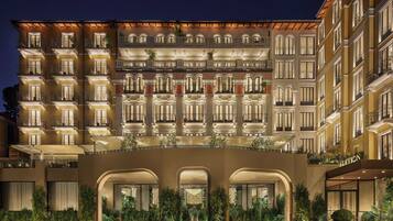 Blick von der Unterkunft